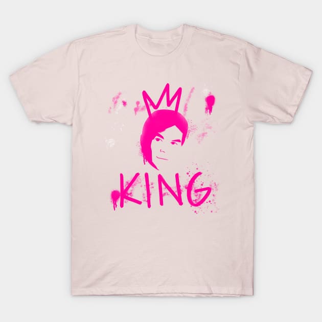 King Tyler - Pink T-Shirt by djchikart